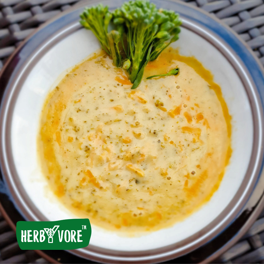 DAIRY-FREE BROCCOLI CHEDDAR SOUP RECIPE
