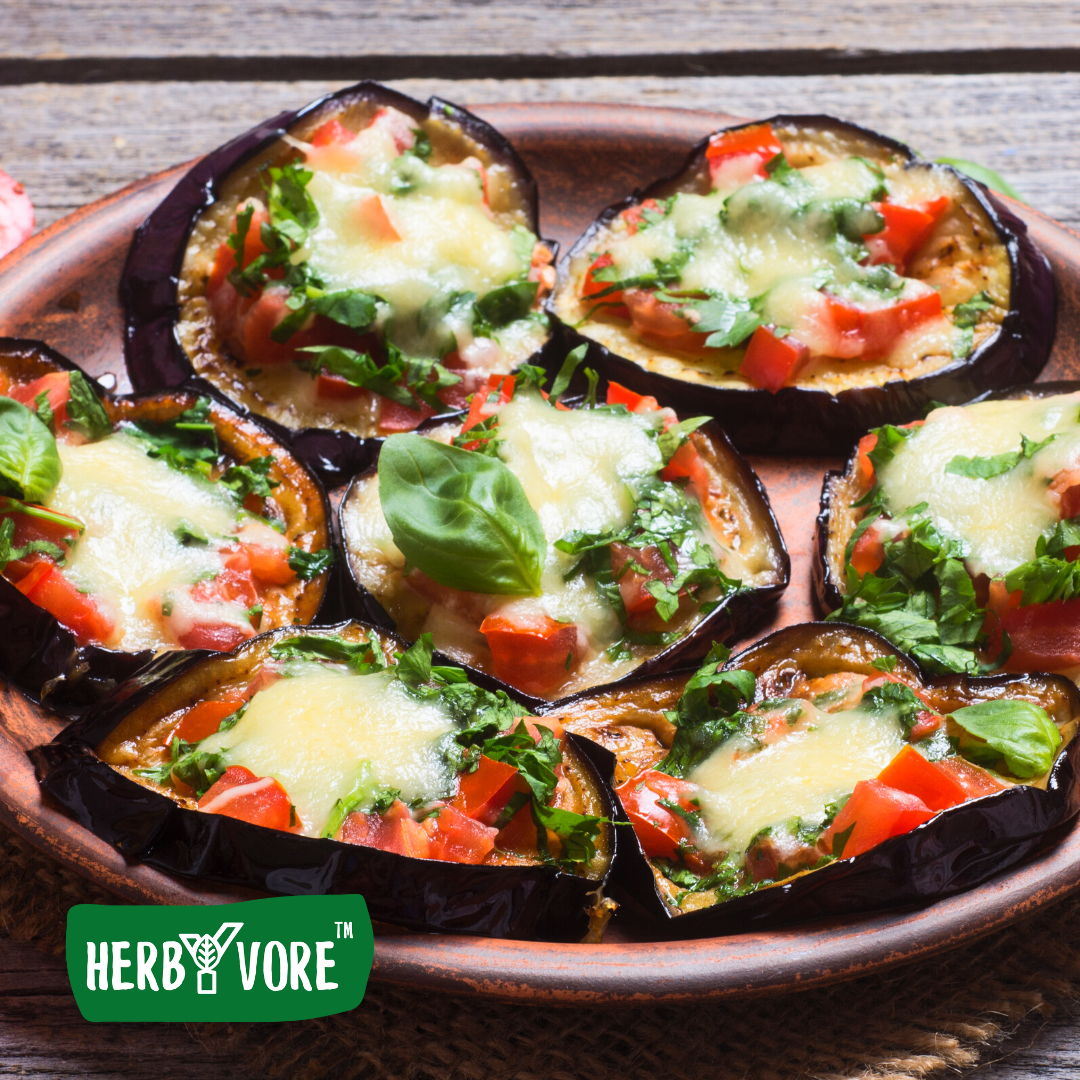 EGGPLANT PIZZA BITES RECIPE