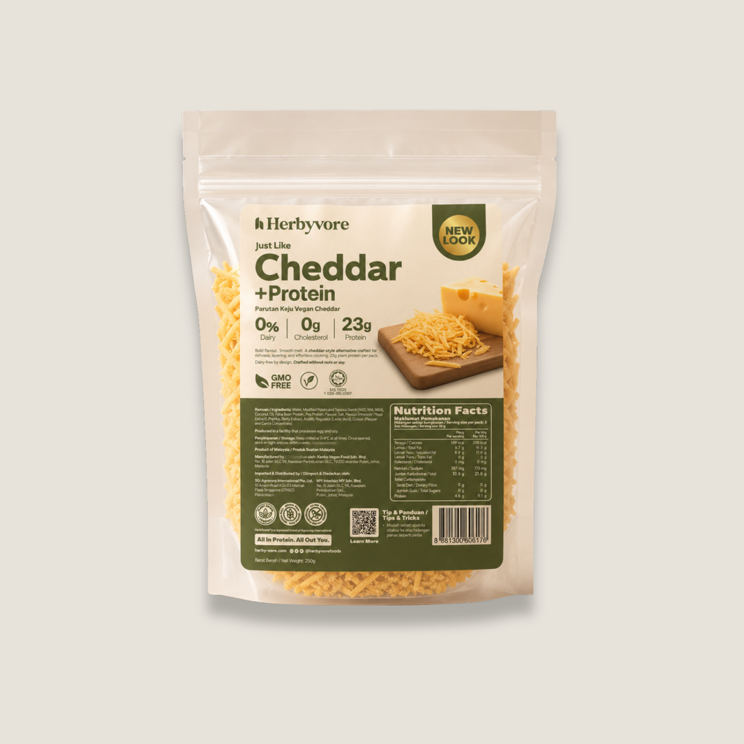 Just Like Cheddar + Protein (Grated)