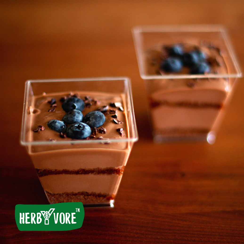 VEGAN DARK CHOCOLATE PARFAIT RECIPE