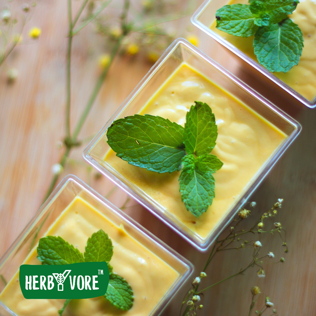 DAIRY-FREE MANGO 'LASSI' PUDDING RECIPE