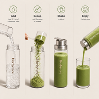 Herbyvore Protein + Focus — Matcha Brainwave 460g (PRE-ORDER)
