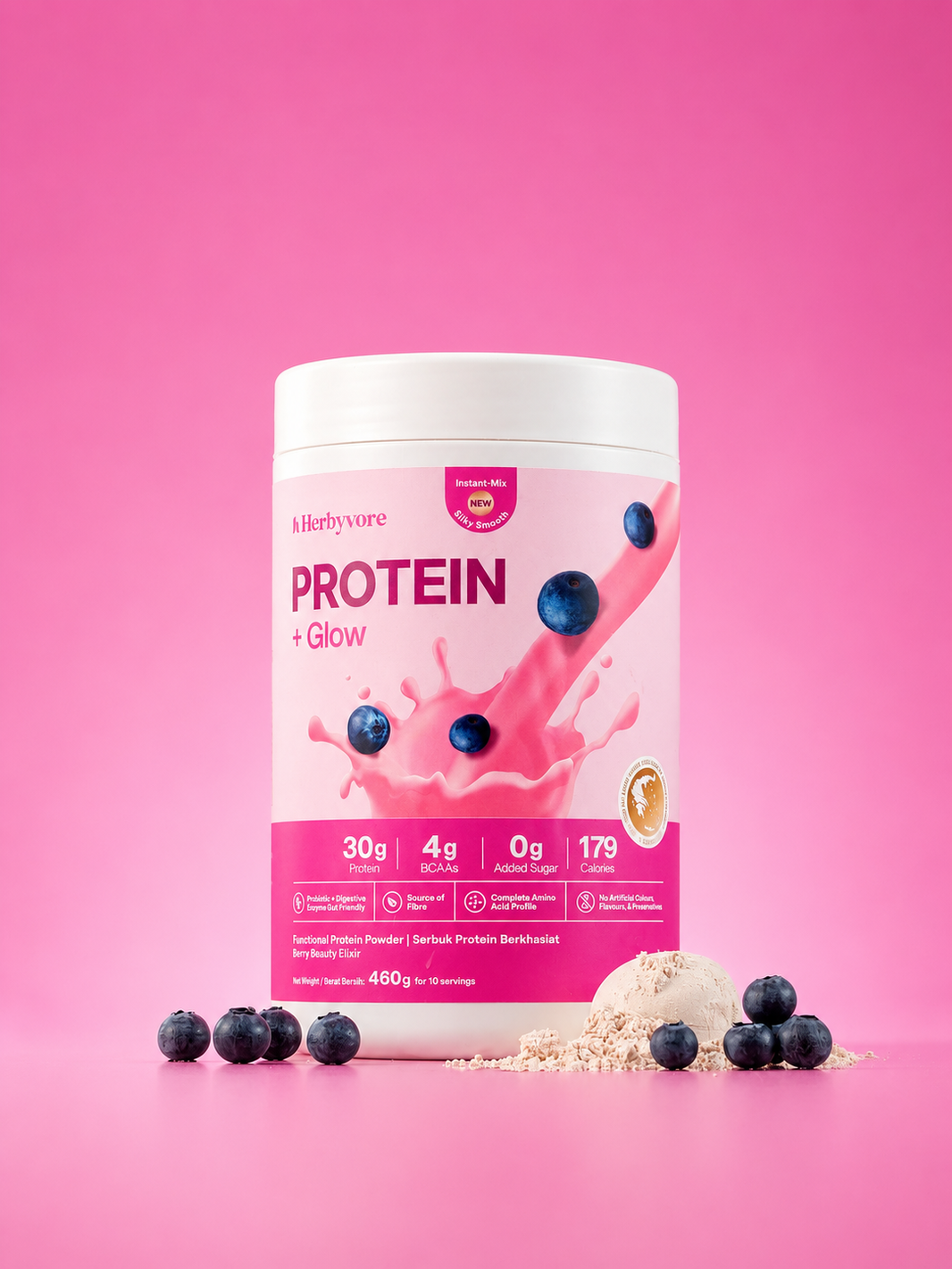 Protein + Glow (460g Tub)