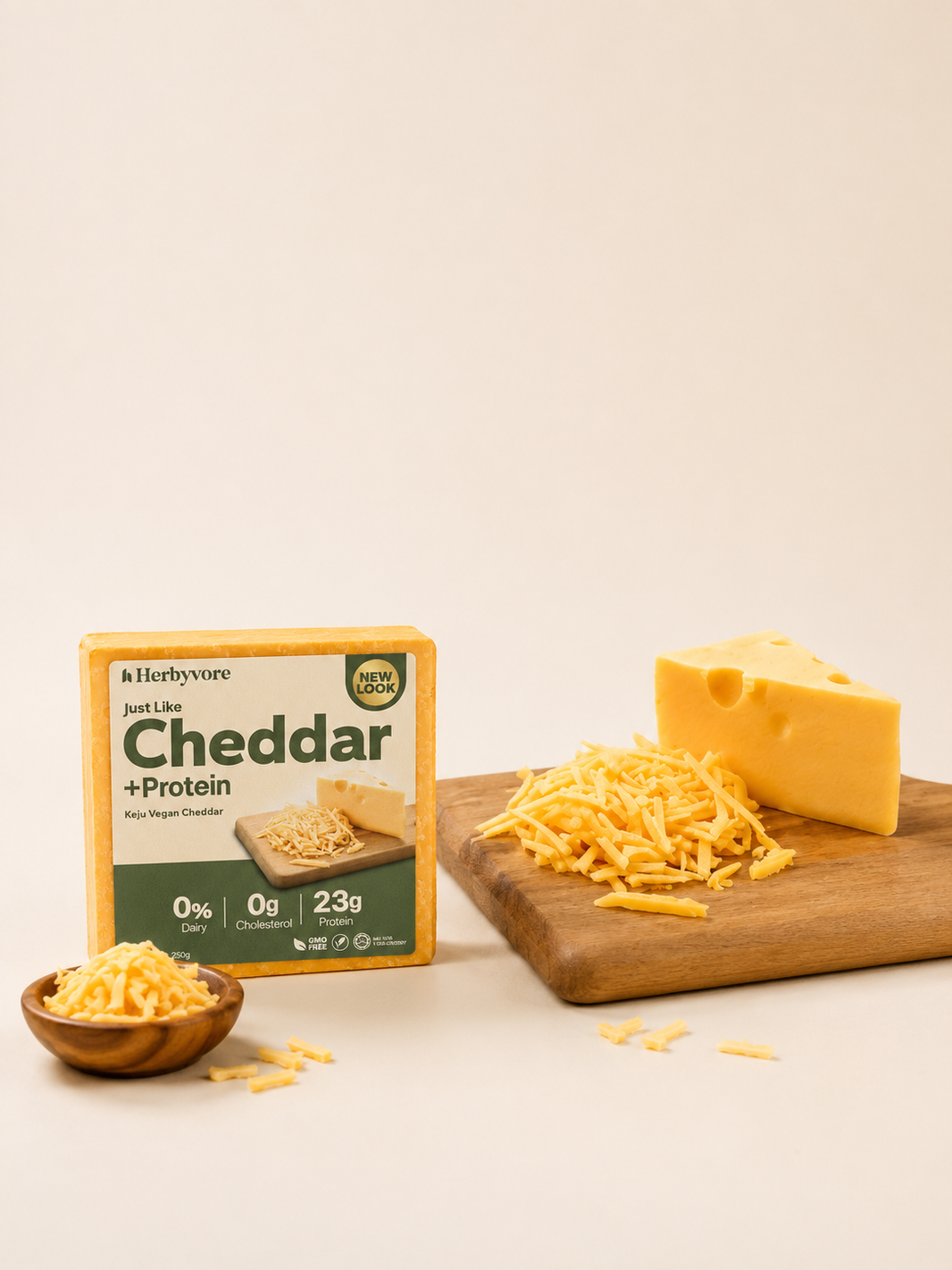 Just Like Cheddar + Protein (Block)