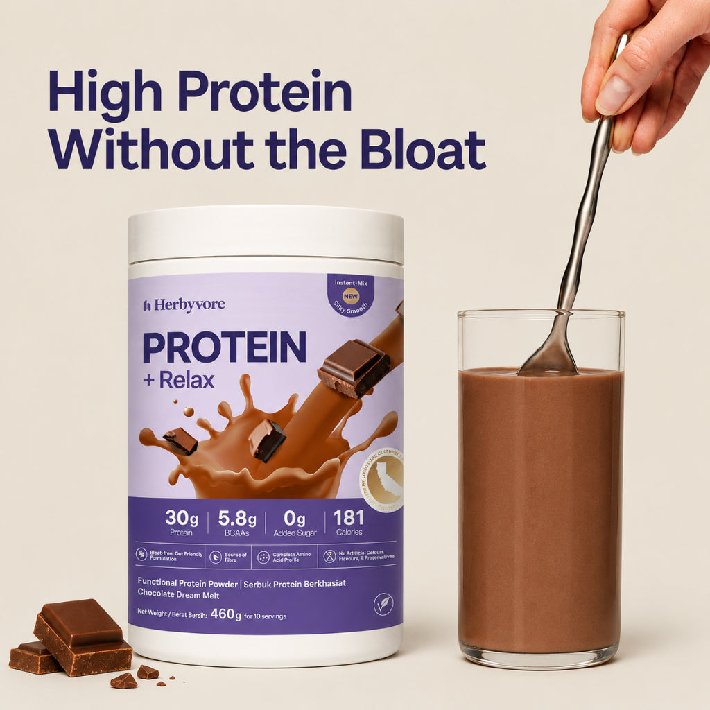 Herbyvore Protein + Energy – Coffee 3 Tubs