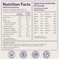 Herbyvore Naked Protein – Unsweetened Vanilla Plant Protein Powder 460g