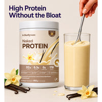 Herbyvore Naked Protein – Unsweetened Vanilla Plant Protein Powder 460g