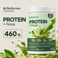 Herbyvore Protein + Focus — Matcha Brainwave 460g (PRE-ORDER)